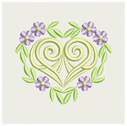 Heirloom Flower machine embroidery designs