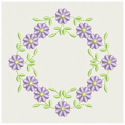 Heirloom Flower machine embroidery designs