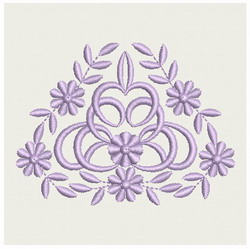 Heirloom Flower machine embroidery designs