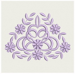 Heirloom Flower machine embroidery designs