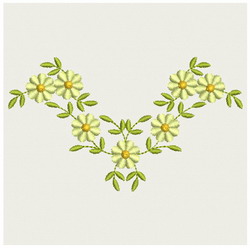 Heirloom Flower machine embroidery designs