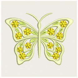 Flower Butterfly machine embroidery designs