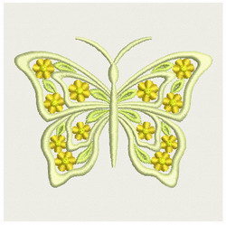 Flower Butterfly machine embroidery designs