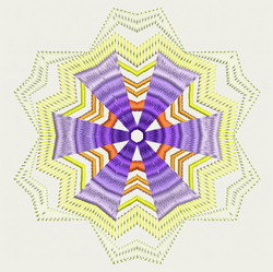 Symmetry Quilt machine embroidery designs