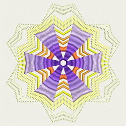 Symmetry Quilt machine embroidery designs