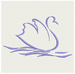 Satin Swan machine embroidery designs