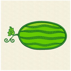 Applique Watermelon (LG) machine embroidery designs