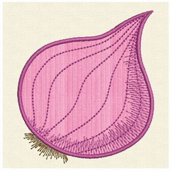 Applique Onion (SM) machine embroidery designs