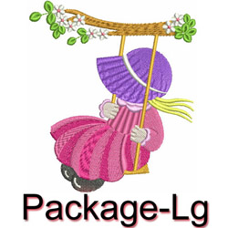 Swing Sunbonets(LG) machine embroidery designs