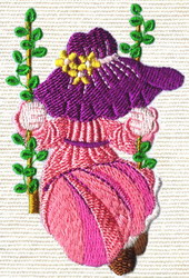 Swing Sunbonets-01(SM) machine embroidery designs