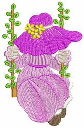 Swing Sunbonets-01(LG) machine embroidery designs