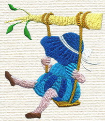 Swing Sunbonets-04(SM) machine embroidery designs