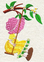 Swing Sunbonets-06(SM) machine embroidery designs