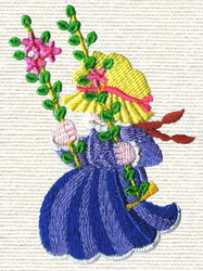 Swing Sunbonets-09(SM) machine embroidery designs