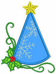 Applique Christmas-04(sm) machine embroidery designs