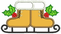 Applique Christmas-09(sm) machine embroidery designs