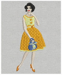 Fashion Girl-02 (SM) machine embroidery designs