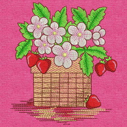 Strawberry 03 (LG) machine embroidery designs