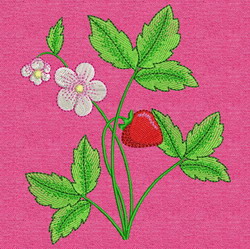 Strawberry 05 (LG) machine embroidery designs