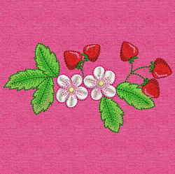 Strawberry 08 (LG) machine embroidery designs