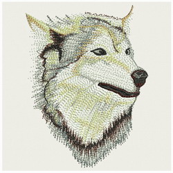 Wolf-02 machine embroidery designs