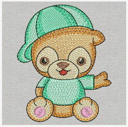 Cute Animals 03 machine embroidery designs