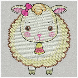 Cute Animals 08 machine embroidery designs