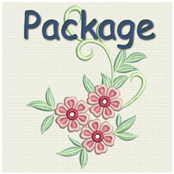 Colorful Flower machine embroidery designs
