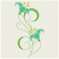 Colorful Flower 06 machine embroidery designs