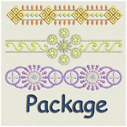 Heirloom Borders machine embroidery designs