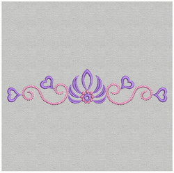 Heirloom Border 02 machine embroidery designs