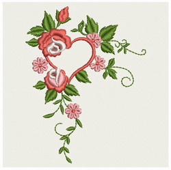 Elegant Rose 03 machine embroidery designs