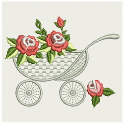 Elegant Rose 08 machine embroidery designs