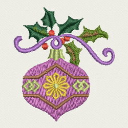 Christmas Ornament 01 machine embroidery designs