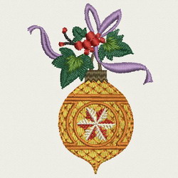 Christmas Ornament 02 machine embroidery designs