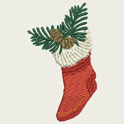 Christmas Stocking machine embroidery designs