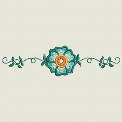 Heirloom Flower 04 machine embroidery designs