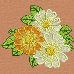 Flower machine embroidery designs