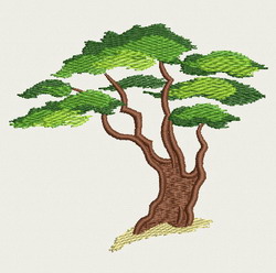 Tree machine embroidery designs