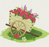 Floral Wheelbarrow