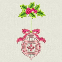 Christmas Ornaments 02 machine embroidery designs