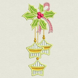 Christmas Ornaments 07 machine embroidery designs