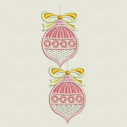 Christmas Ornaments 08 machine embroidery designs