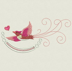 Fancy Bird 08 machine embroidery designs