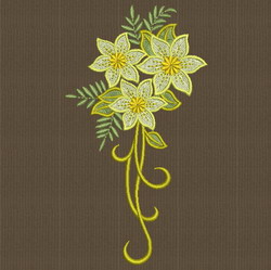 Decorative Flower 03 machine embroidery designs