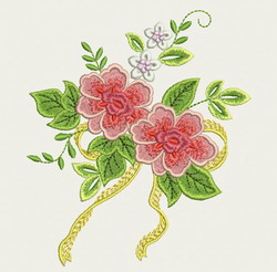 Happy Flower 02 machine embroidery designs