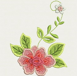 Happy Flower 03 machine embroidery designs