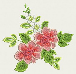 Happy Flower 04 machine embroidery designs