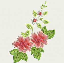 Happy Flower 07 machine embroidery designs