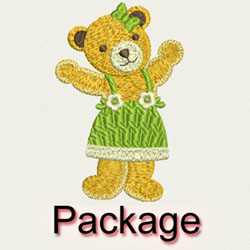 Lovely Bears machine embroidery designs